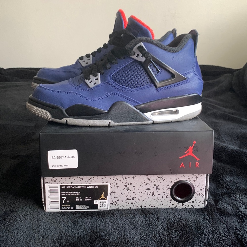 Jordan 4 WNTR BG (GS)